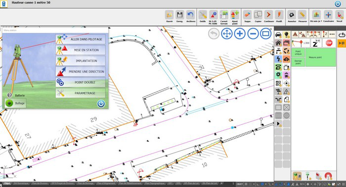 Travail de terrain Topovia